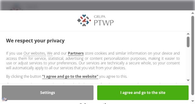 Screenshot of ptwp.pl