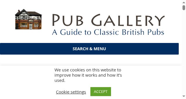 Screenshot of pubgallery.co.uk
