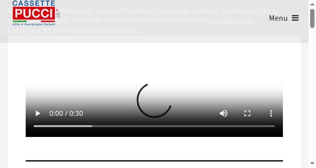 Screenshot of pucciplast.it