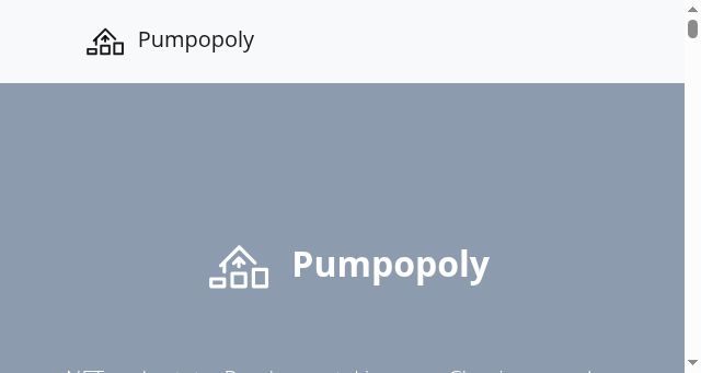 Screenshot of pumpopoly.com
