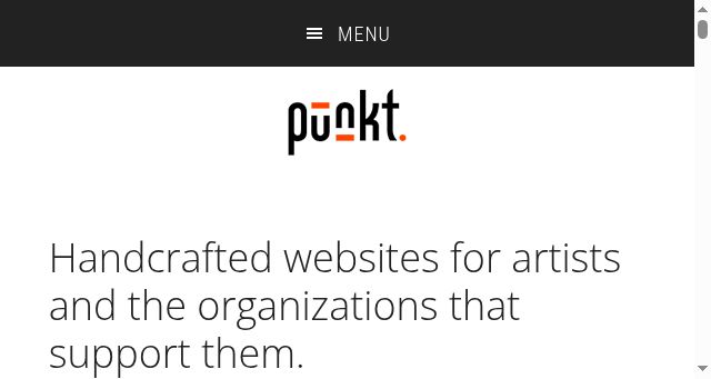 Screenshot of punktdigital.com
