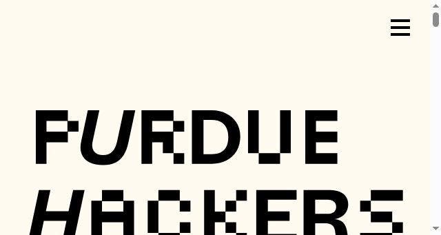 Screenshot of purduehackers.com