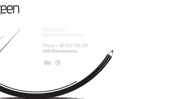 Screenshot of purezeen.rs