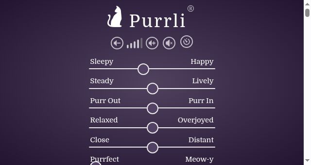 Screenshot of purrli.com