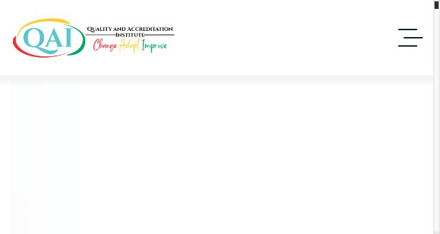 Screenshot of qai.org.in