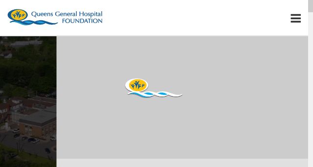 Screenshot of qghfoundation.ca