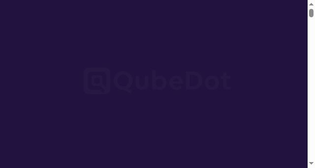 Screenshot of qubedot.com