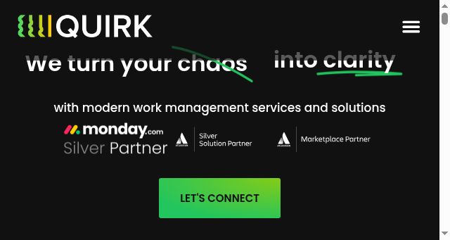 Screenshot of quirk.com.au