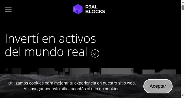 Screenshot of r3al.io