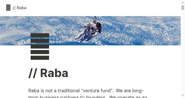 Screenshot of rabacap.com