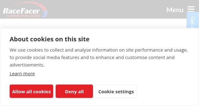 Screenshot of racefacer.com