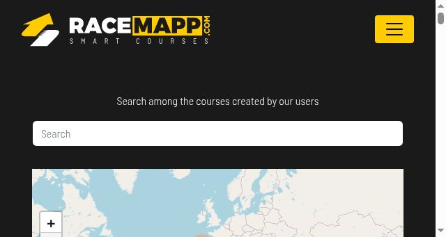 Screenshot of racemapp.com