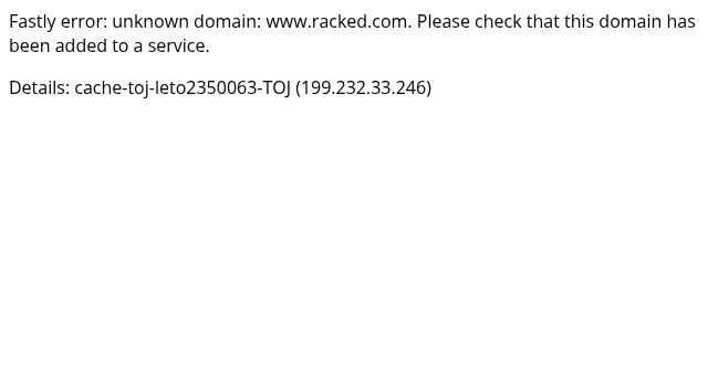 Screenshot of racked.com