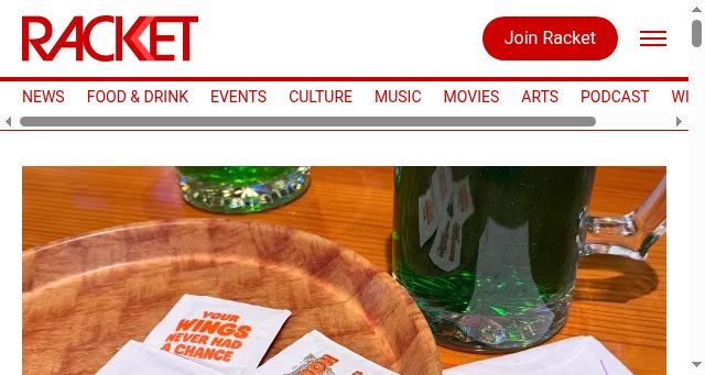 Screenshot of racketmn.com