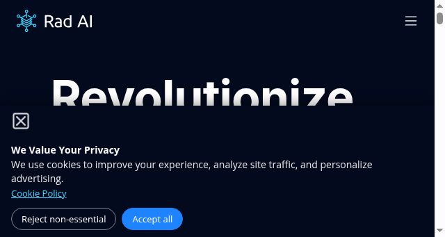 Screenshot of radai.com