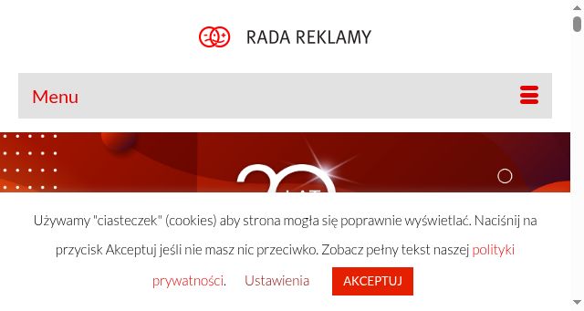 Screenshot of radareklamy.pl