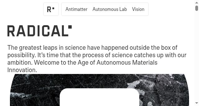 Screenshot of radical-ai.com