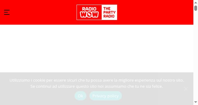 Screenshot of radiowow.com