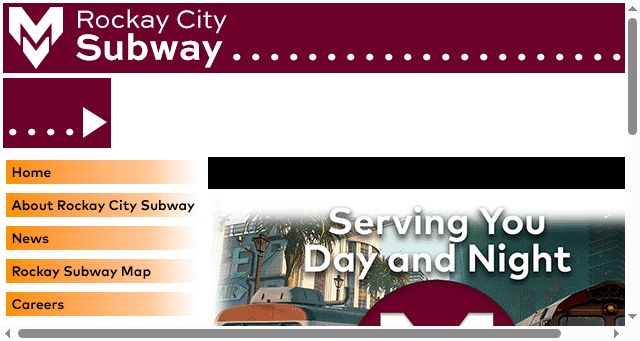 Screenshot of railwayrockaycity.com