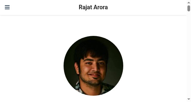 Screenshot of rajatarora.in