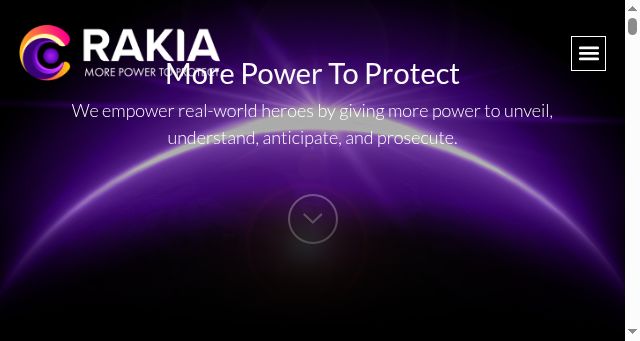 Screenshot of rakia.ai