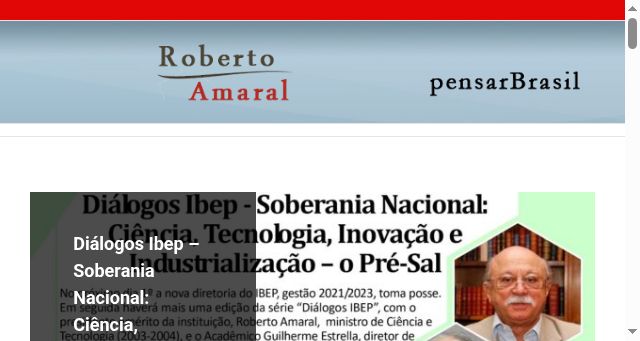 Screenshot of ramaral.org