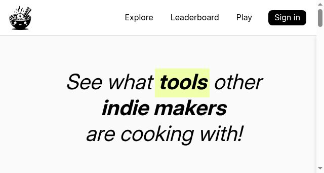 Screenshot of ramen.tools