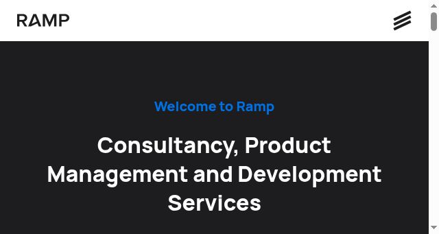 Screenshot of rampinteractive.co.uk