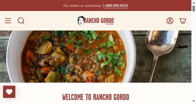 Screenshot of ranchogordo.com