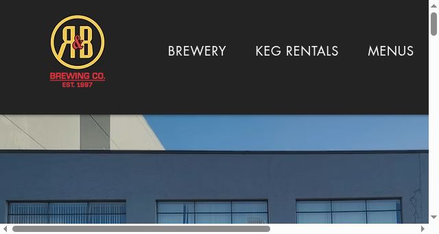 Screenshot of randbbrewing.com