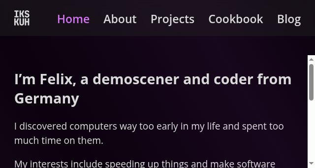 Screenshot of random-projects.net