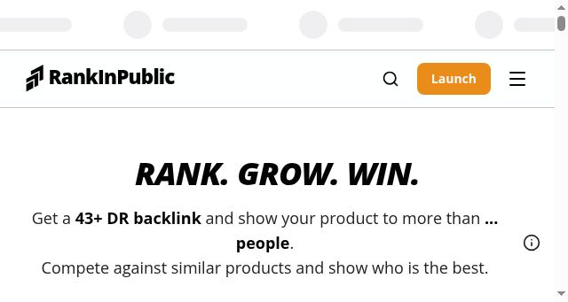 Screenshot of rankinpublic.xyz