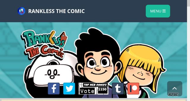 Screenshot of ranklessthecomic.com