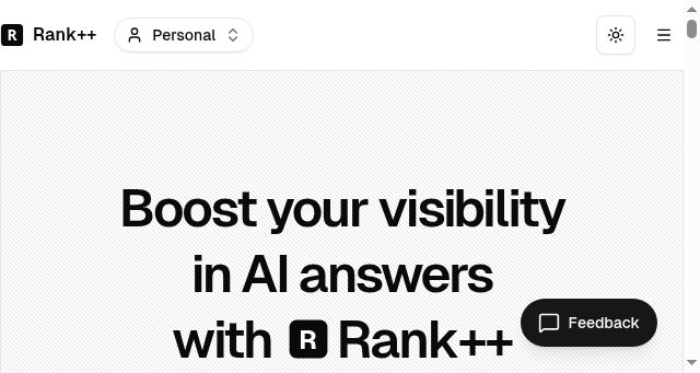 Screenshot of rankplusplus.com