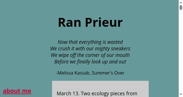 Screenshot of ranprieur.com