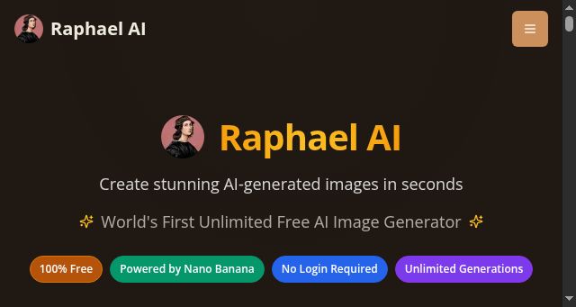 Screenshot of raphael.app