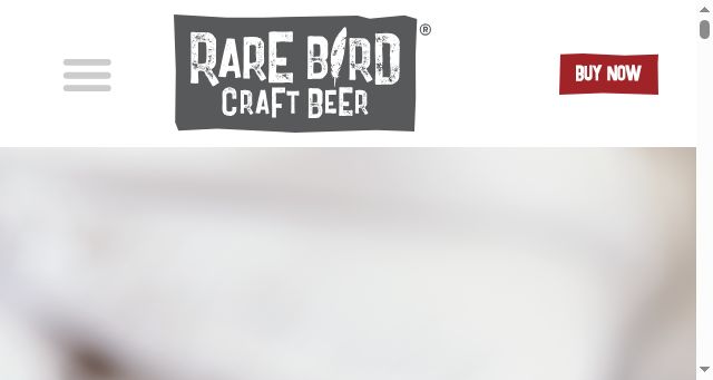 Screenshot of rarebirdbeer.com