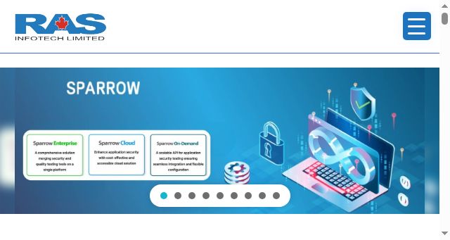 Screenshot of rasinfotech-dubai.com