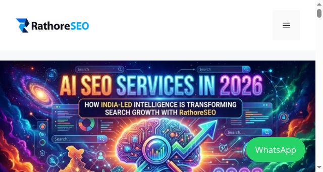Screenshot of rathoreseo.com