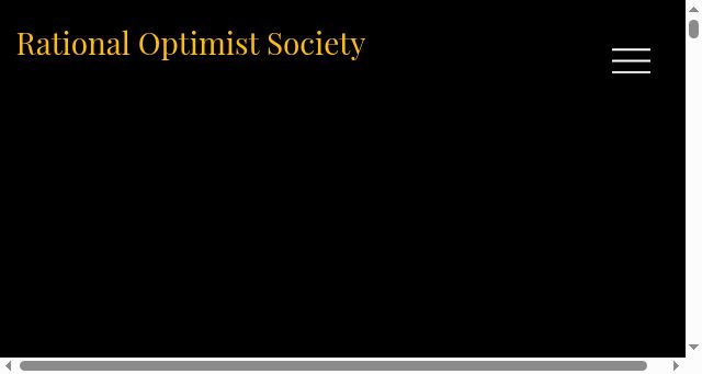 Screenshot of rationaloptimistsociety.com