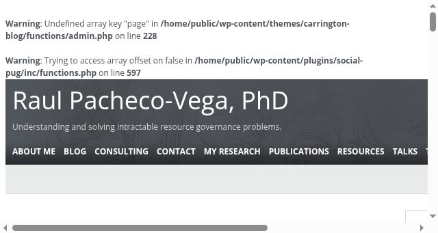Screenshot of raulpacheco.org