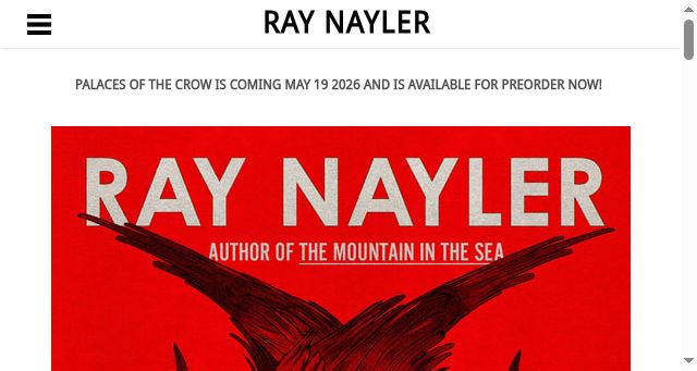 Screenshot of raynayler.net
