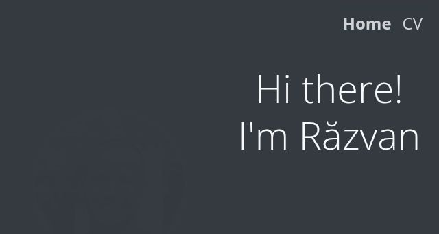 Screenshot of razvan.at