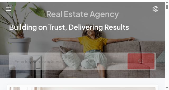 Screenshot of realestateagency.biz