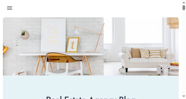 Screenshot of realestateagency.blog