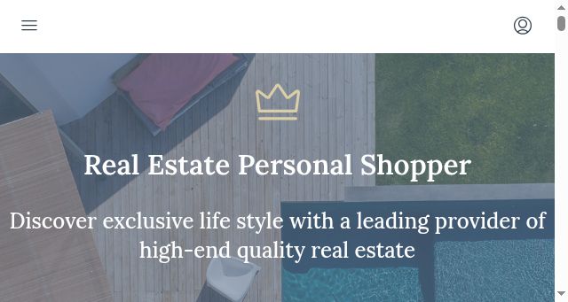 Screenshot of realestatepersonalshopper.es