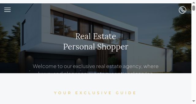 Screenshot of realestatepersonalshopper.net