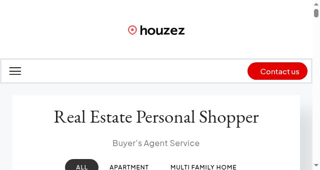 Screenshot of realestatepersonalshopper.org