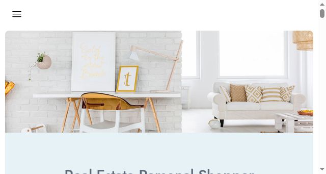 Screenshot of realestatepersonalshopper.pro