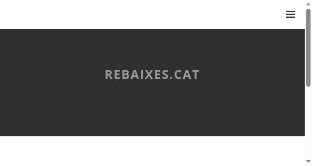 Screenshot of rebaixes.cat